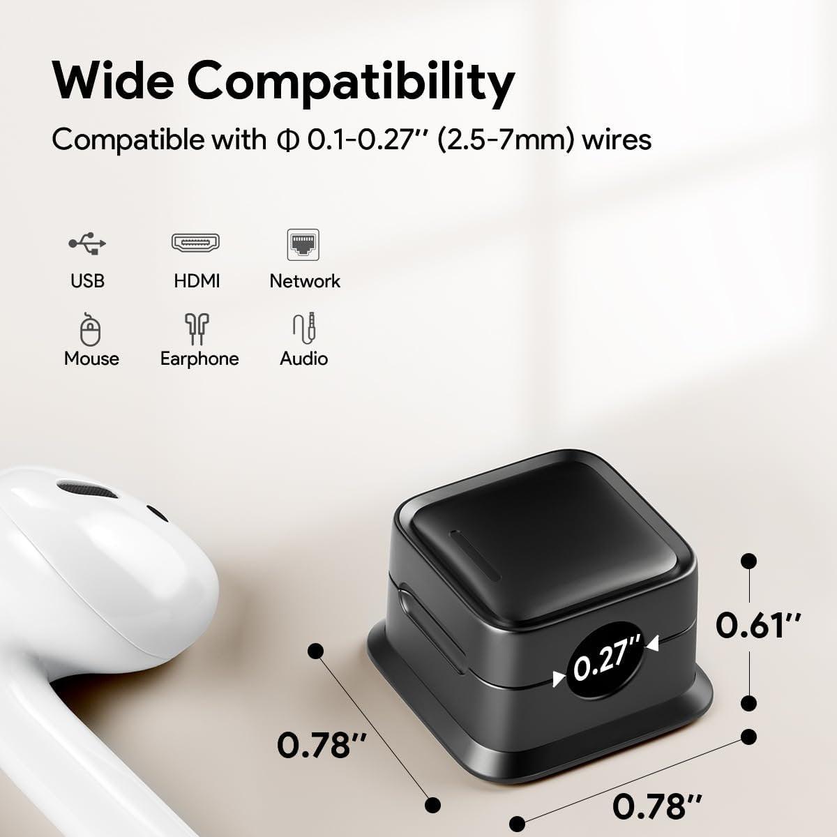 Magnetic Cable Organizer for a Clutter-Free Space