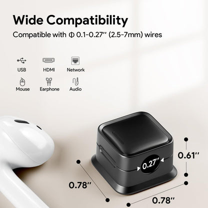 Magnetic Cable Organizer for a Clutter-Free Space