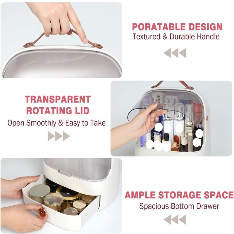 Cosmetic and Makeup Storage Box Organizer