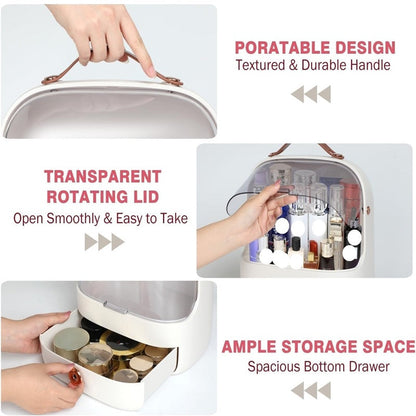 Cosmetic and Makeup Storage Box Organizer