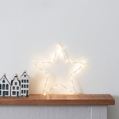 Warm LED Christmas Window Light – Festive Decoration