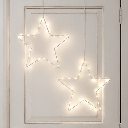 Warm LED Christmas Window Light – Festive Decoration
