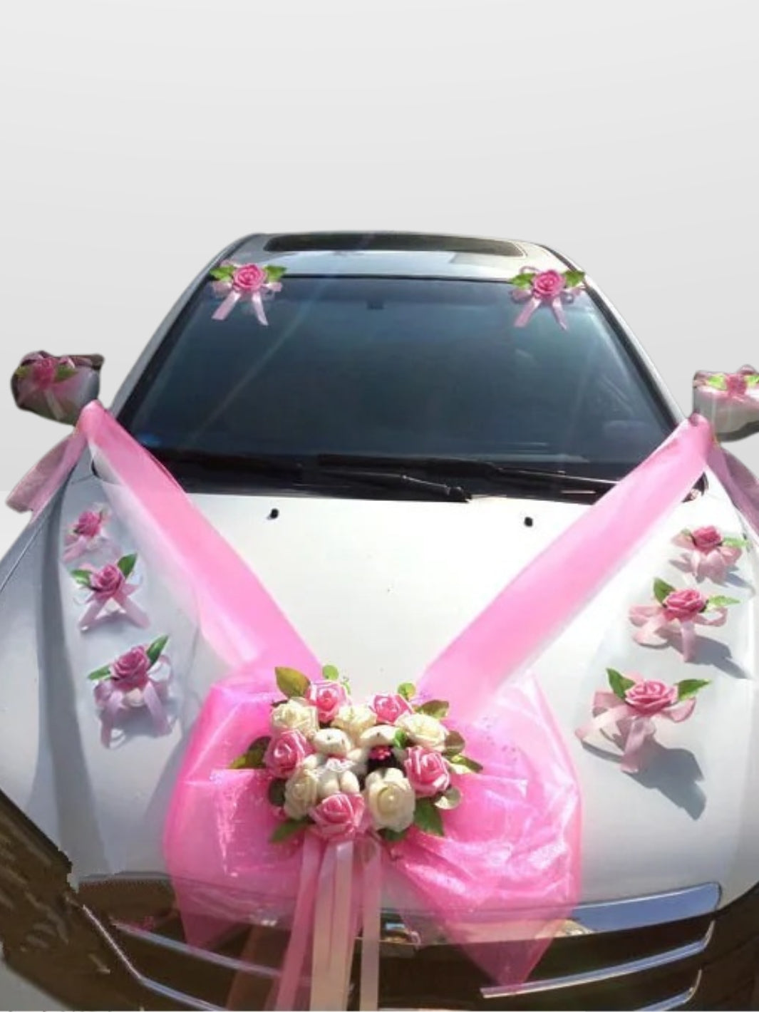 Vibrant and Playful Car Decor for Weddings