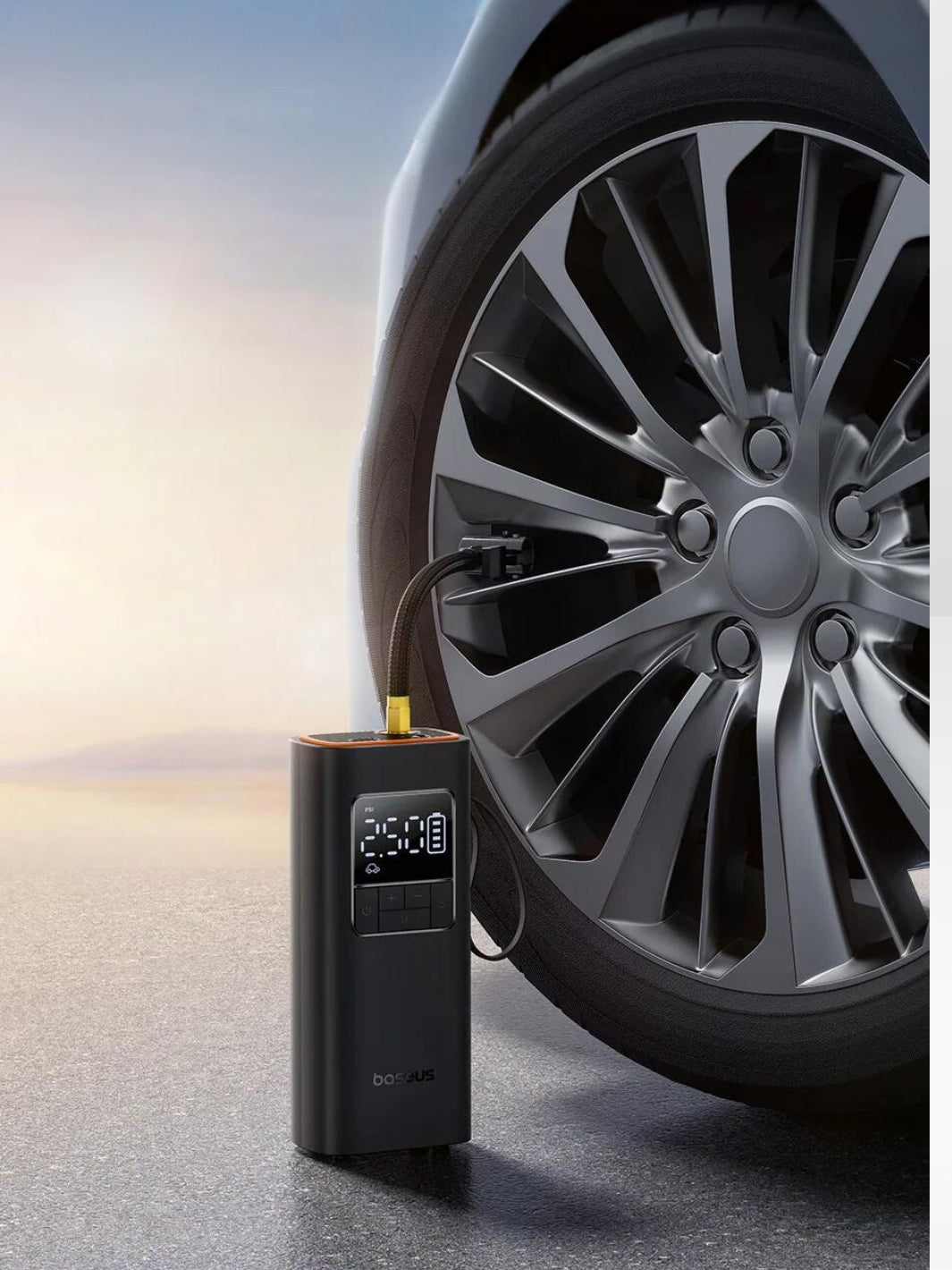 Wireless Car Tire Pump – Portable Air Inflator