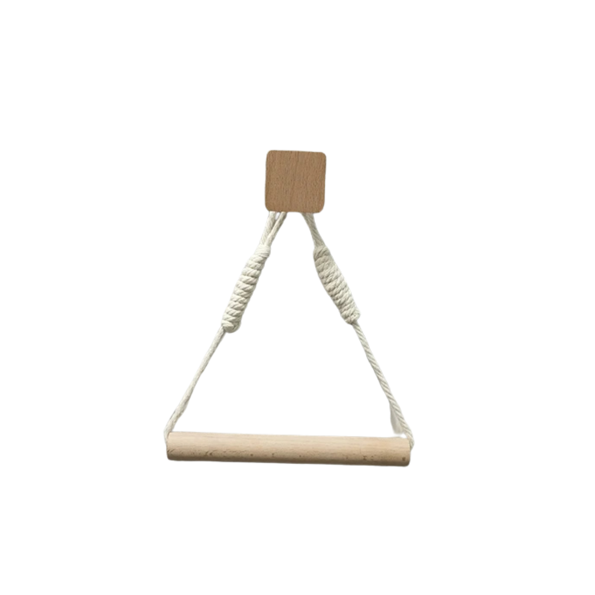 Wooden Bathroom Tissue Rack with Towel Bar - Wall-Mounted Toilet Paper Holder