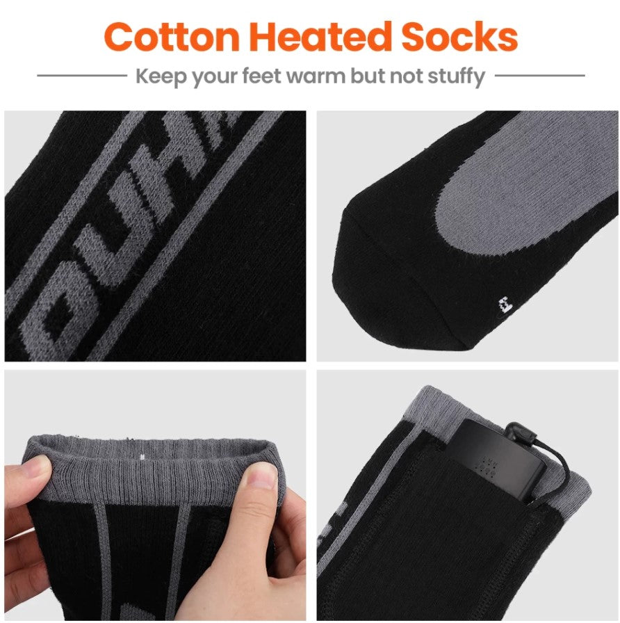 Rechargeable Heated Socks for Ultimate Comfort