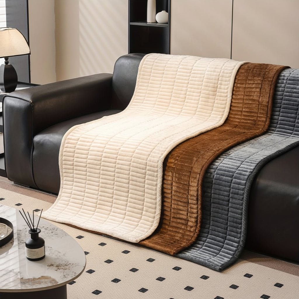 Luxurious Quilted Sofa Protector – Ultimate Comfort & Defense