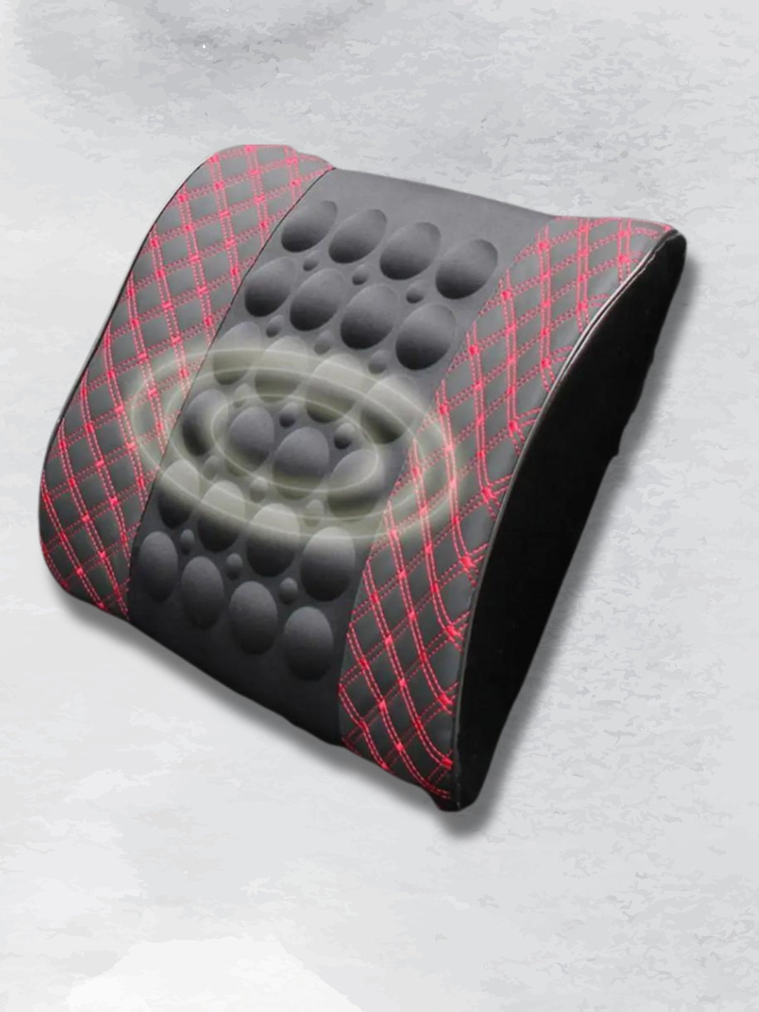 Vibrating Lumbar Support Cushion for Heated Car Comfort