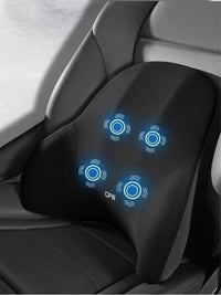 Electric Lumbar Cushion Black
