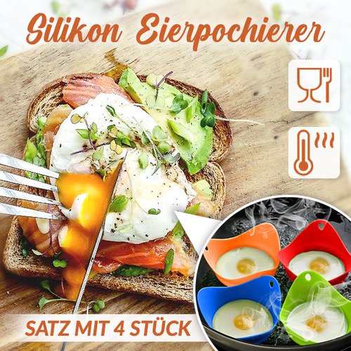 Buy 2 Get 2 Free | Easy Silicone Egg Poacher - Last Day Discount