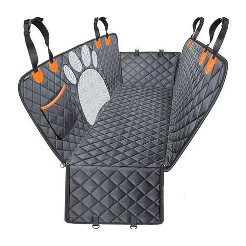Waterproof Dog Car Seat Protector with Hammock Feature