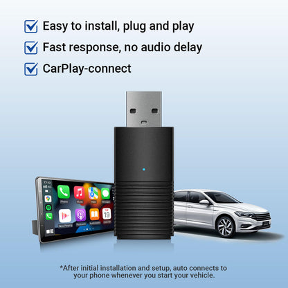 Compact Wireless CarPlay Connector