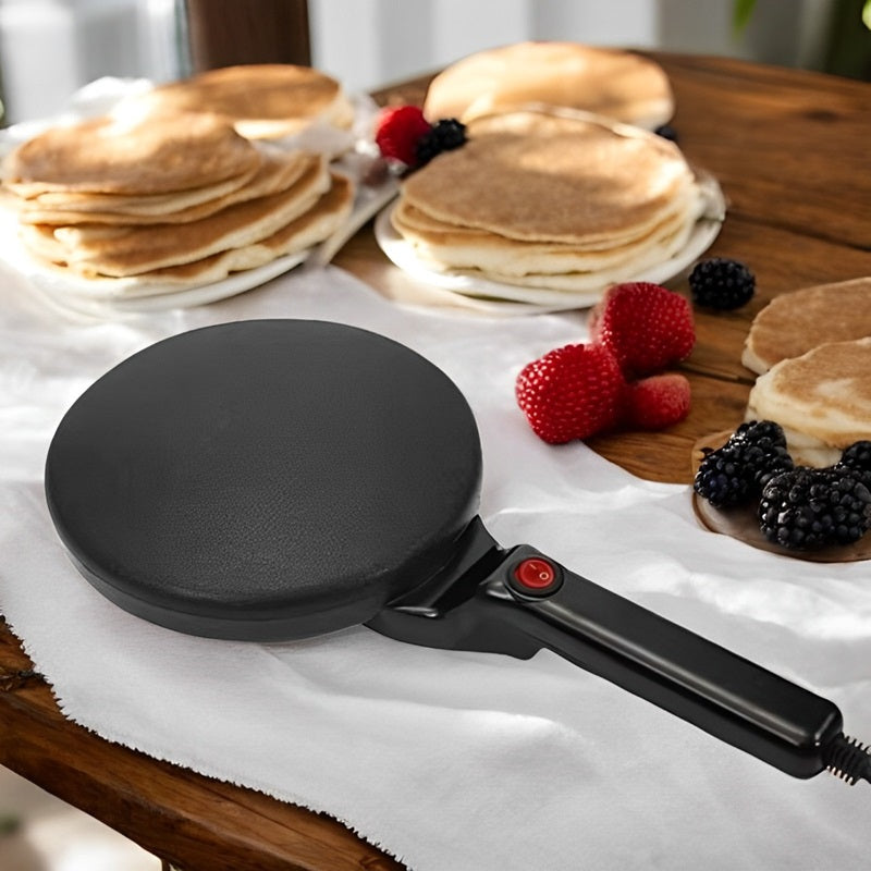 8-Inch Electric Crepe Maker with Non-Stick Surface
