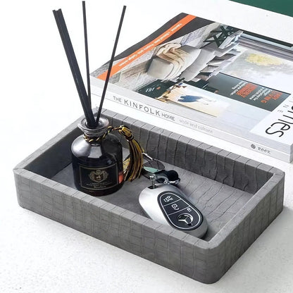Elegant Wooden Organizer Tray for Everyday Essentials