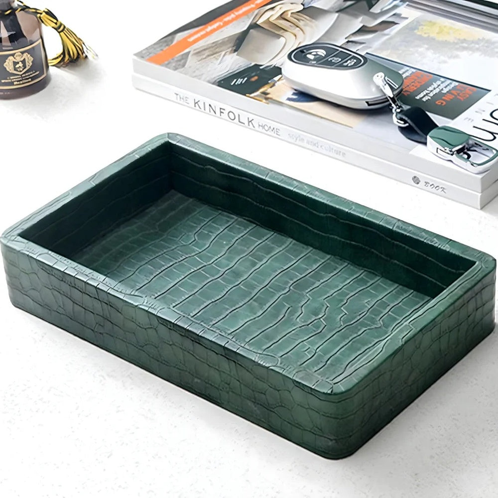 Elegant Wooden Organizer Tray for Everyday Essentials