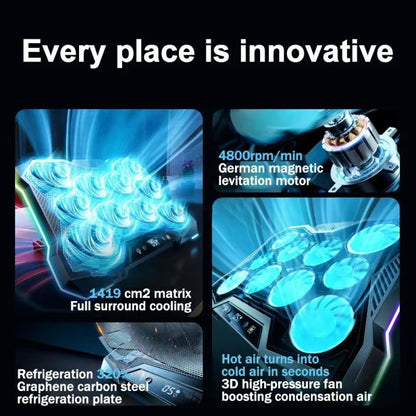 Laptop Cooling Fan with Cryogenic Technology
