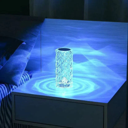Elegant Acrylic Gem Table Lamp with Remote Control