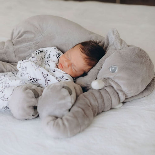 Plush Elephant Pillow for Cozy Comfort and Decorative Relaxation