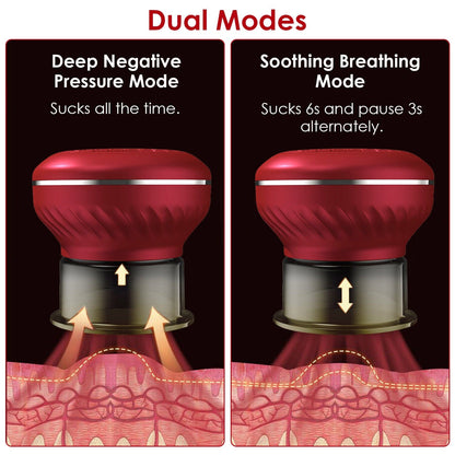 Revitalizing Cupping Massager with Infrared Heat Therapy