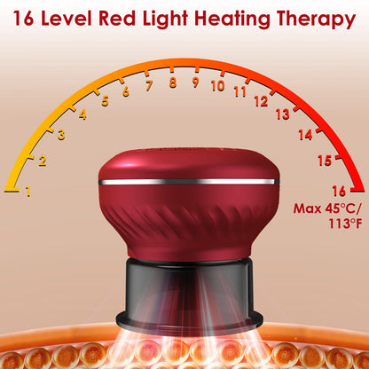 Revitalizing Cupping Massager with Infrared Heat Therapy