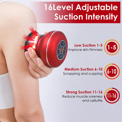 Revitalizing Cupping Massager with Infrared Heat Therapy
