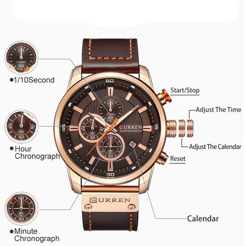 Men's Chronograph Wristwatch