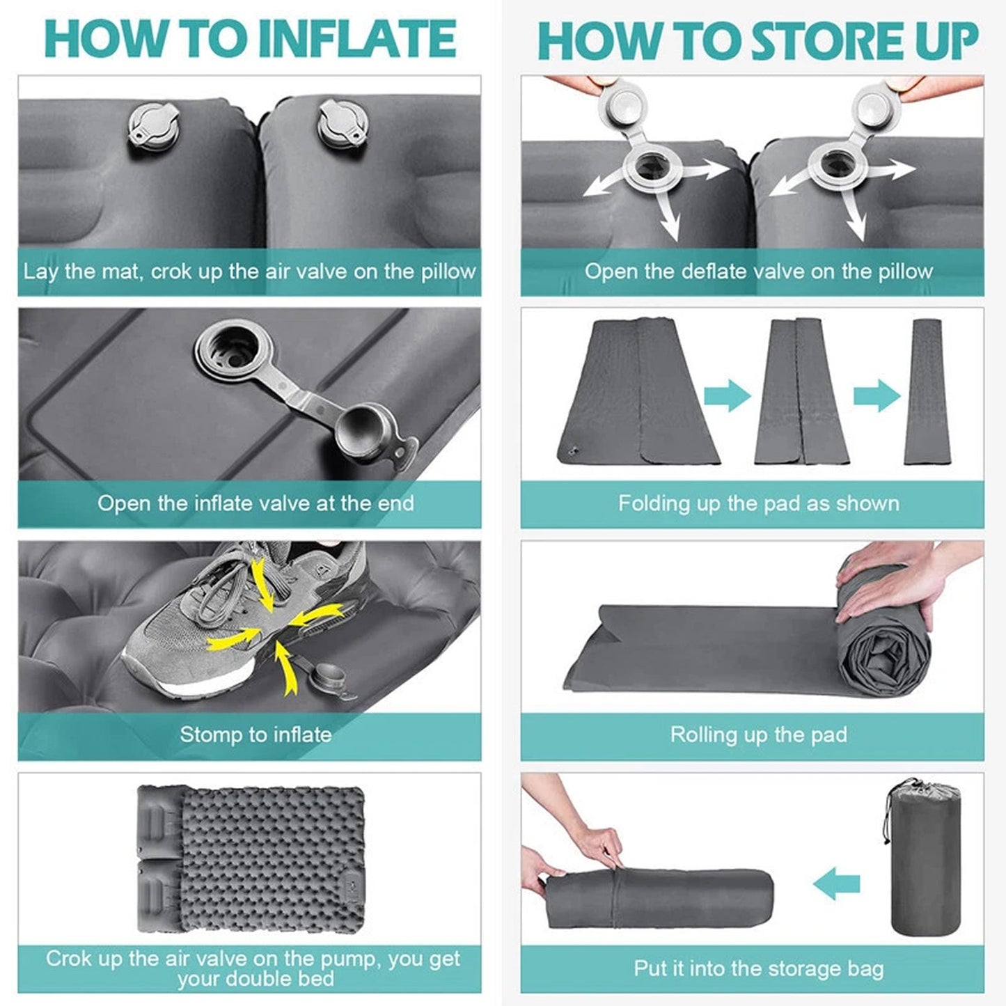 Camping Sleeping Pad for Outdoor Use