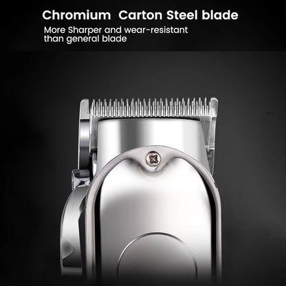 All-Metal Pet Grooming Set with Low Noise Clipper