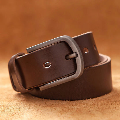 Genuine Leather Belts for Men in Vintage Luxury Design