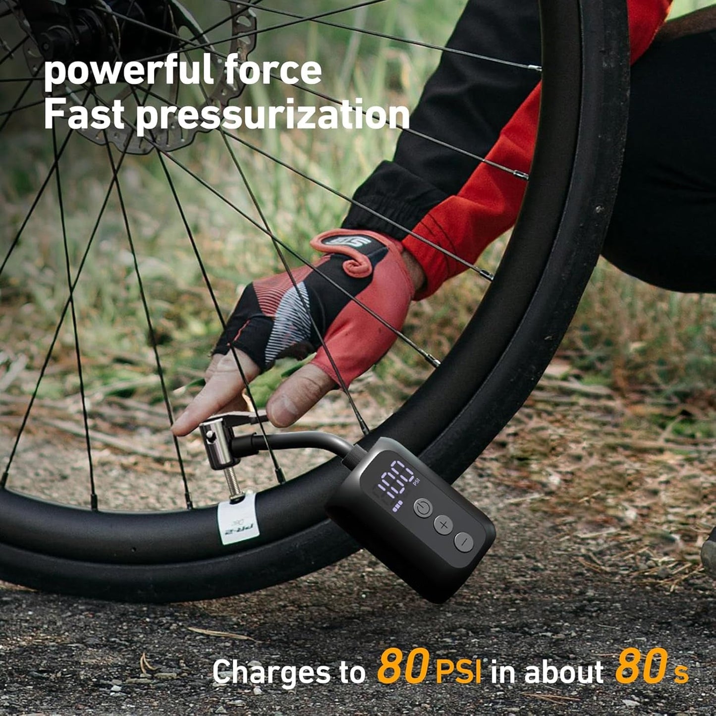 Electric Bicycle Air Pump