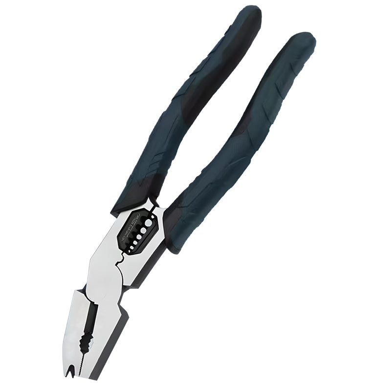 Versatile Wire Stripper Tool with Crimping Functionality | 23 cm