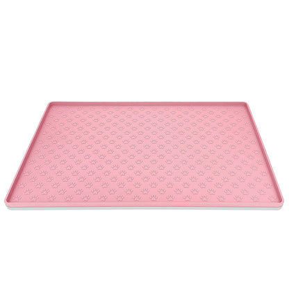 Silicone Pet Feeding Mat for Easy Clean-Up