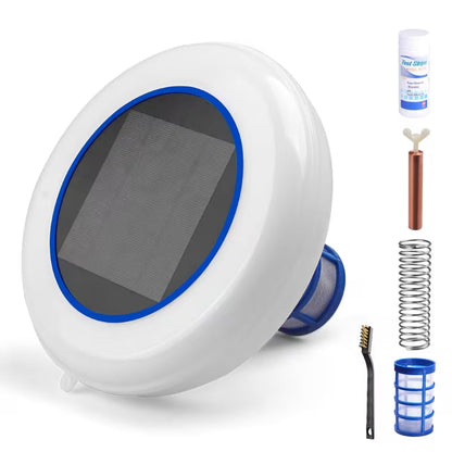 Solar Mineral Pool Purification System Powered by Solar Energy