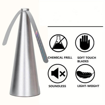 Portable Battery-Operated Outdoor Fan for Mosquito and Fly Control