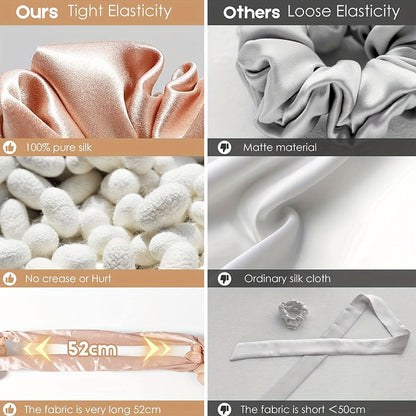 2-Pack Simple Hair Ties for Minimalist Styles