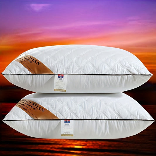 Luxury Hotel-Quality Pillow – Shape Retaining, Washable for All Sleep Positions