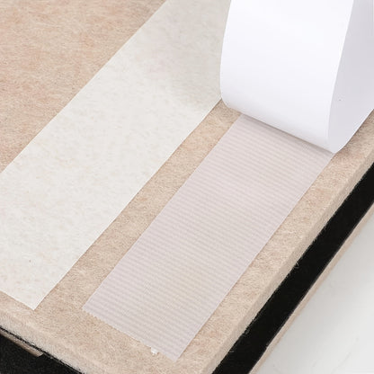 Large Curved Felt Bulletin Board – Self-Adhesive Wall Decor in Polyester