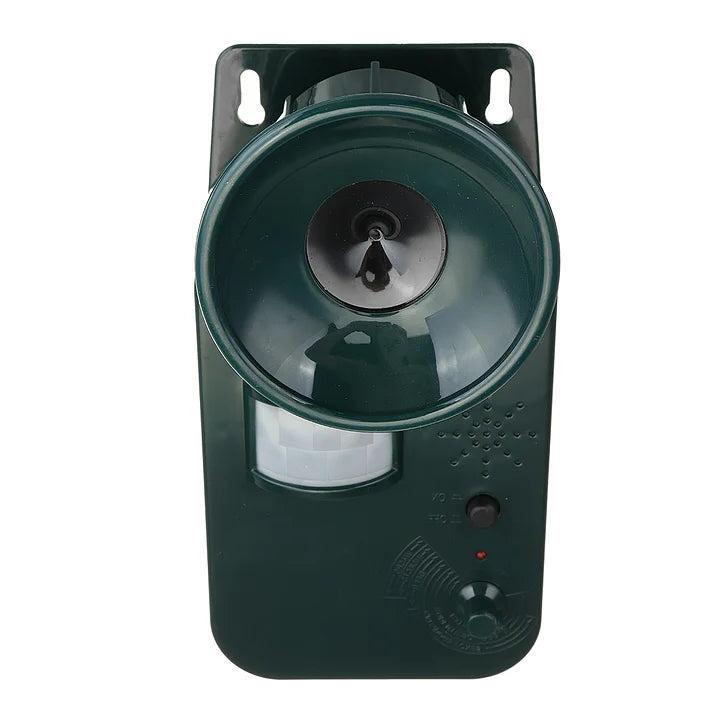 Outdoor Ultrasonic Animal Repeller for 5000sqft Protection