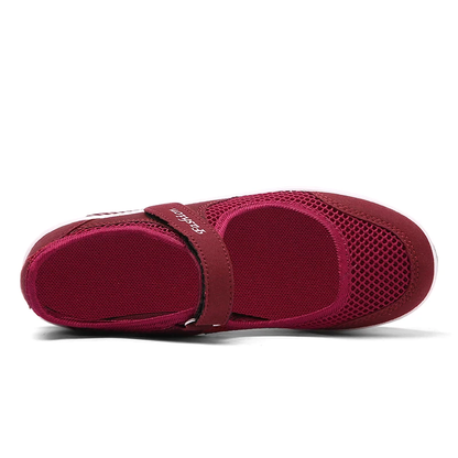 Casual Women's Footwear with Mesh Design