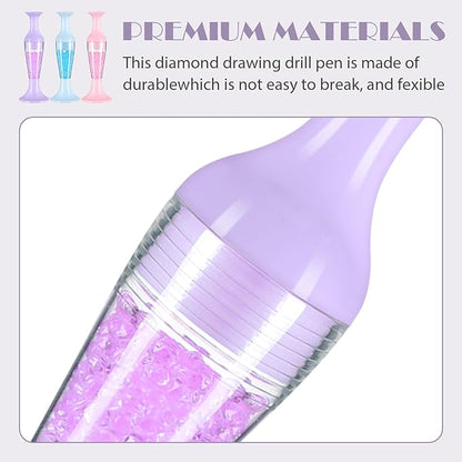 SparkleMarker - Creative Diamond Art Tool with Floral Design