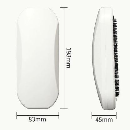 Multi-Functional Dust Brush for Removing Lint and Crumbs from Surfaces