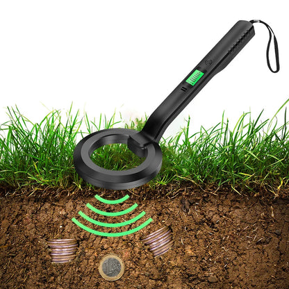 Ultra-Sensitive Metal Detector with 360° Pinpointer Scan – 3 Modes for Security and Treasure Hunting