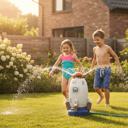 Water Sprinkler Toy with Rotating Function for Outdoor Fun