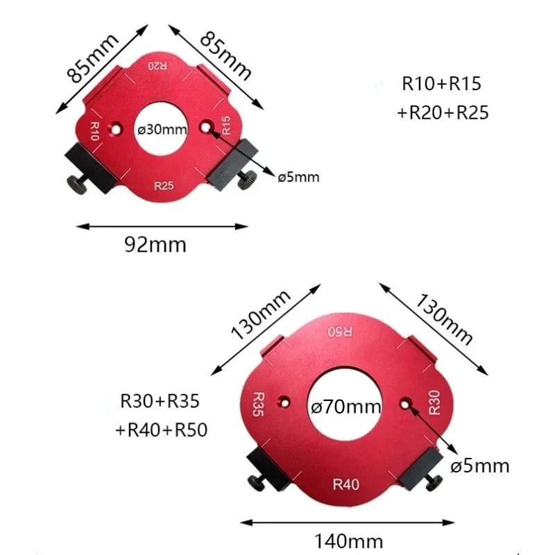 4-in-1 Corner Positioning Tool for Precision and Creative Projects