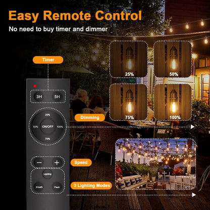 LED String Lights for Holiday Decorations and Celebrations