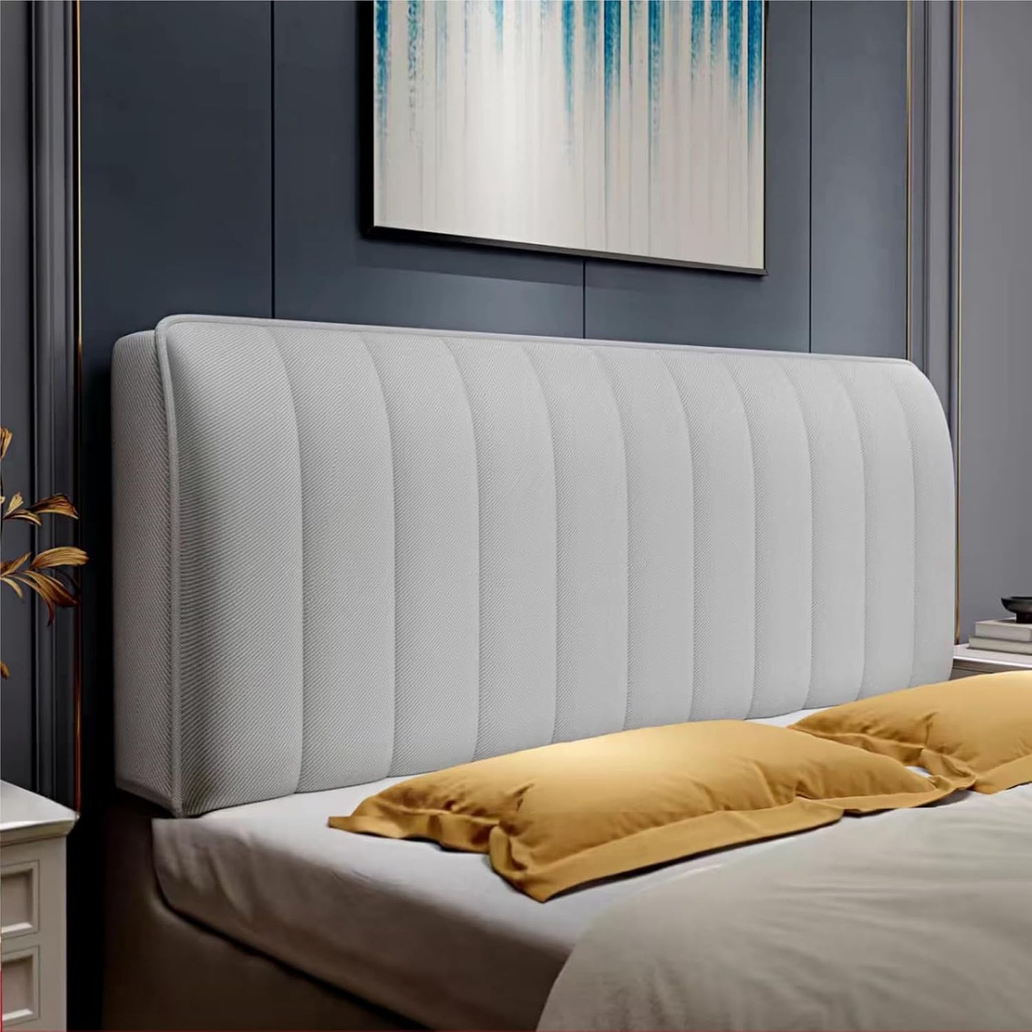 Transform Your Bedroom with a Stylish Headboard Cover