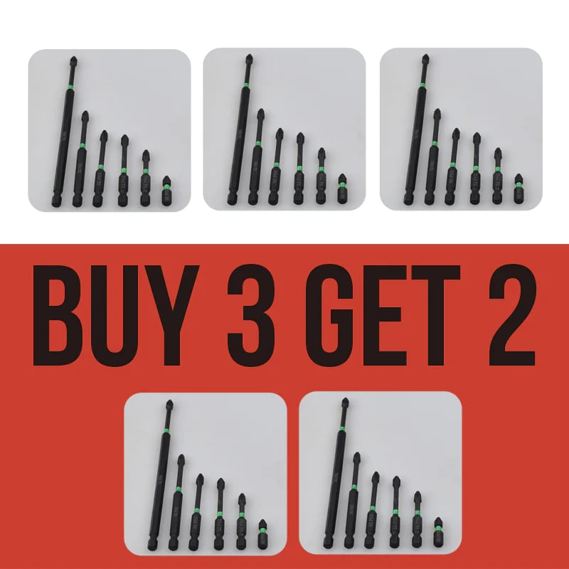 Ultimate Magnetic Screwdriver Bit Set for Precision Drilling