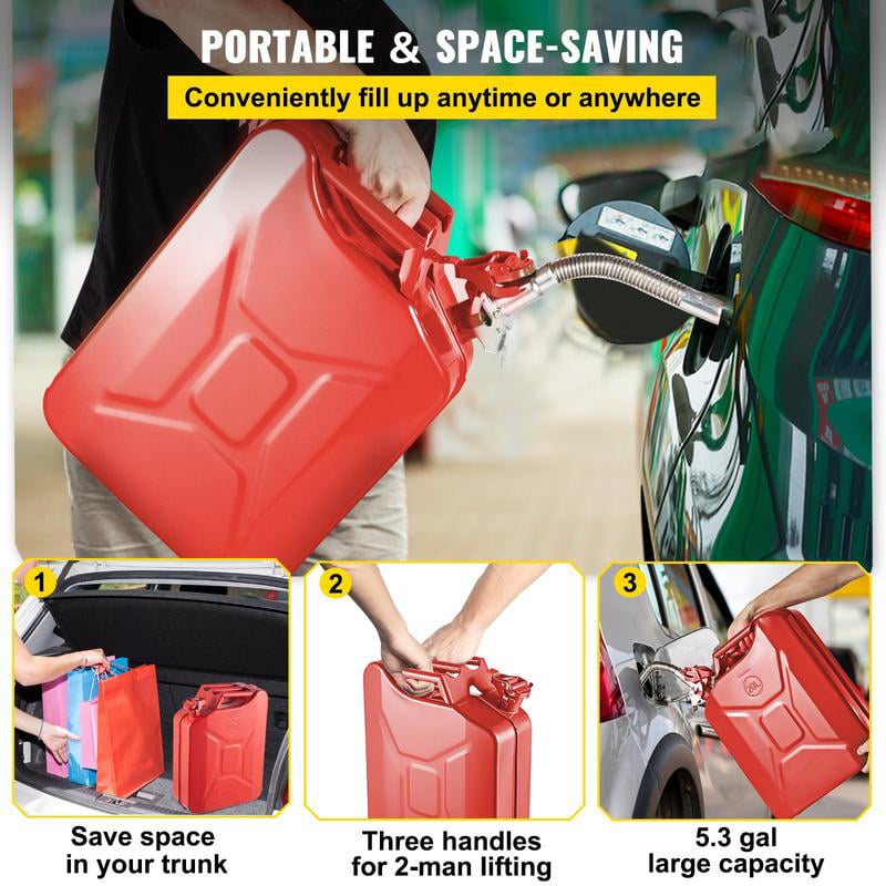 Stainless Steel Fuel Transfer Hose for Effortless Refueling
