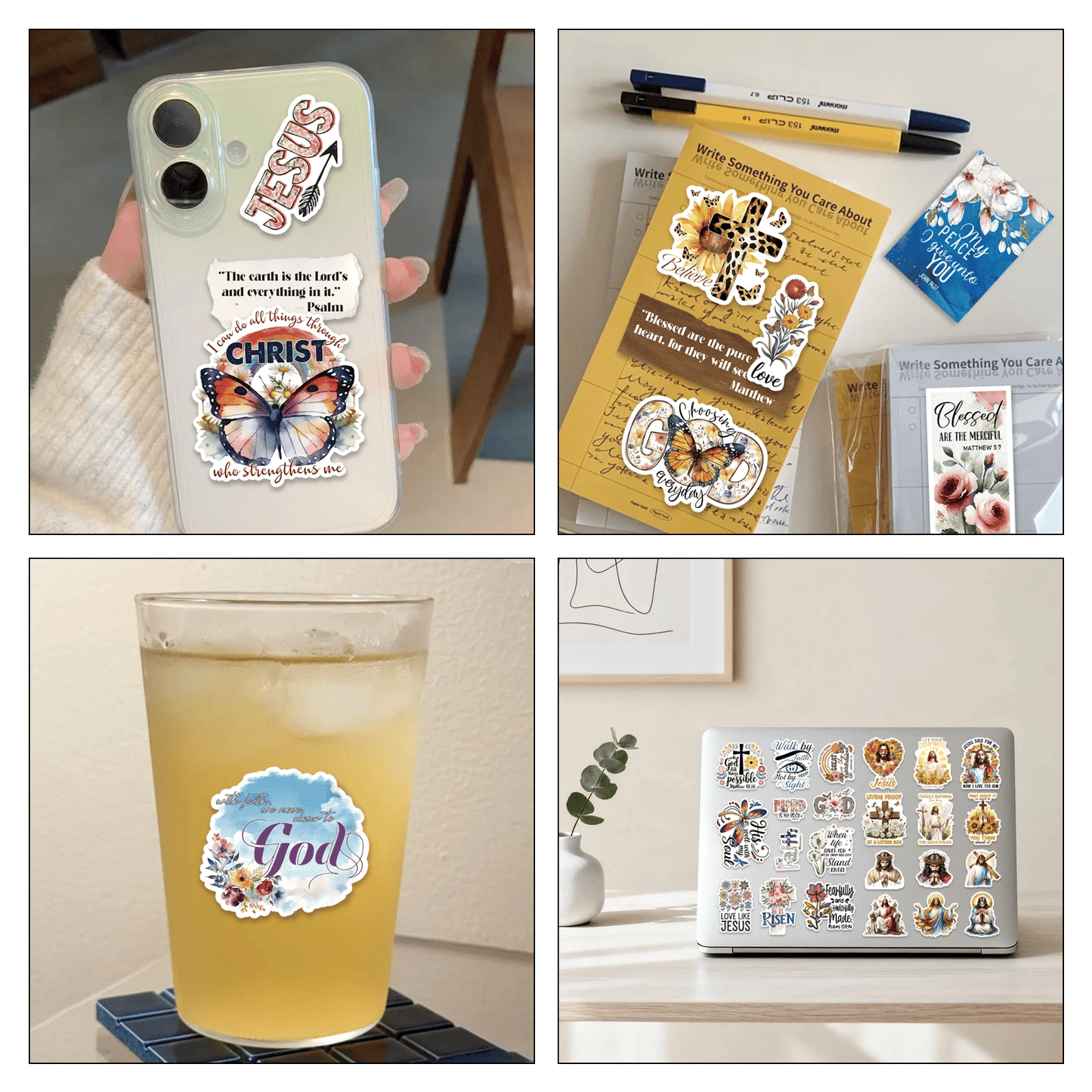 Inspirational Bible Sticker Set