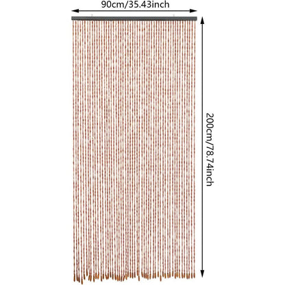 Privacy Curtain for Doorways and Open Areas – Decorative Design
